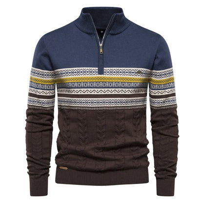 EthnoElegance Zip Pullover