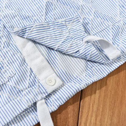 Hochwertige Herren Business-Bluse in Klassischem Blau