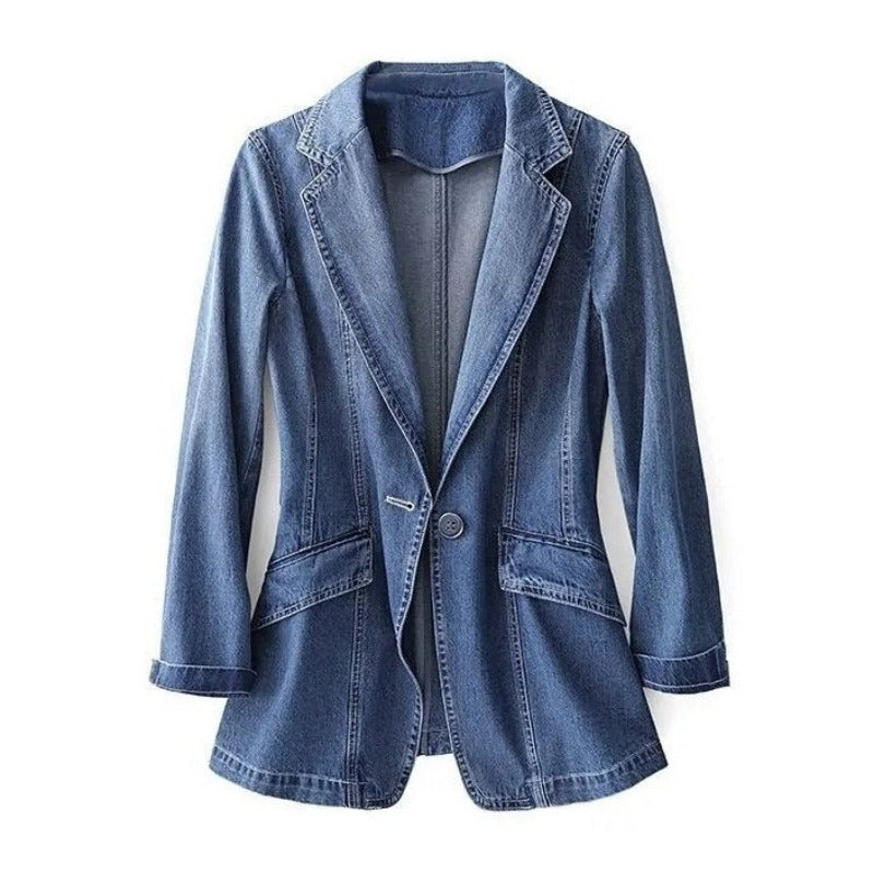 Cassidy - Moderner Denim Blazer