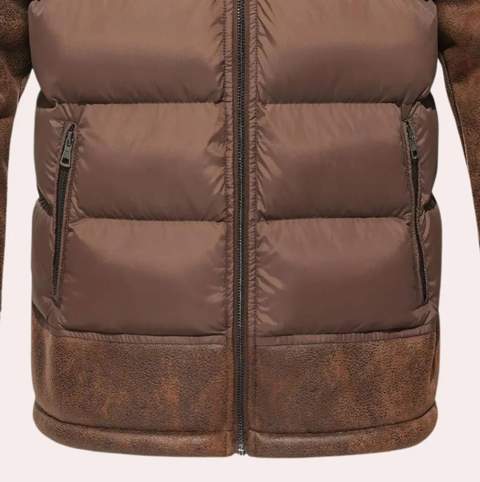 Hochwertige, kuschelige Winterjacke für Herren