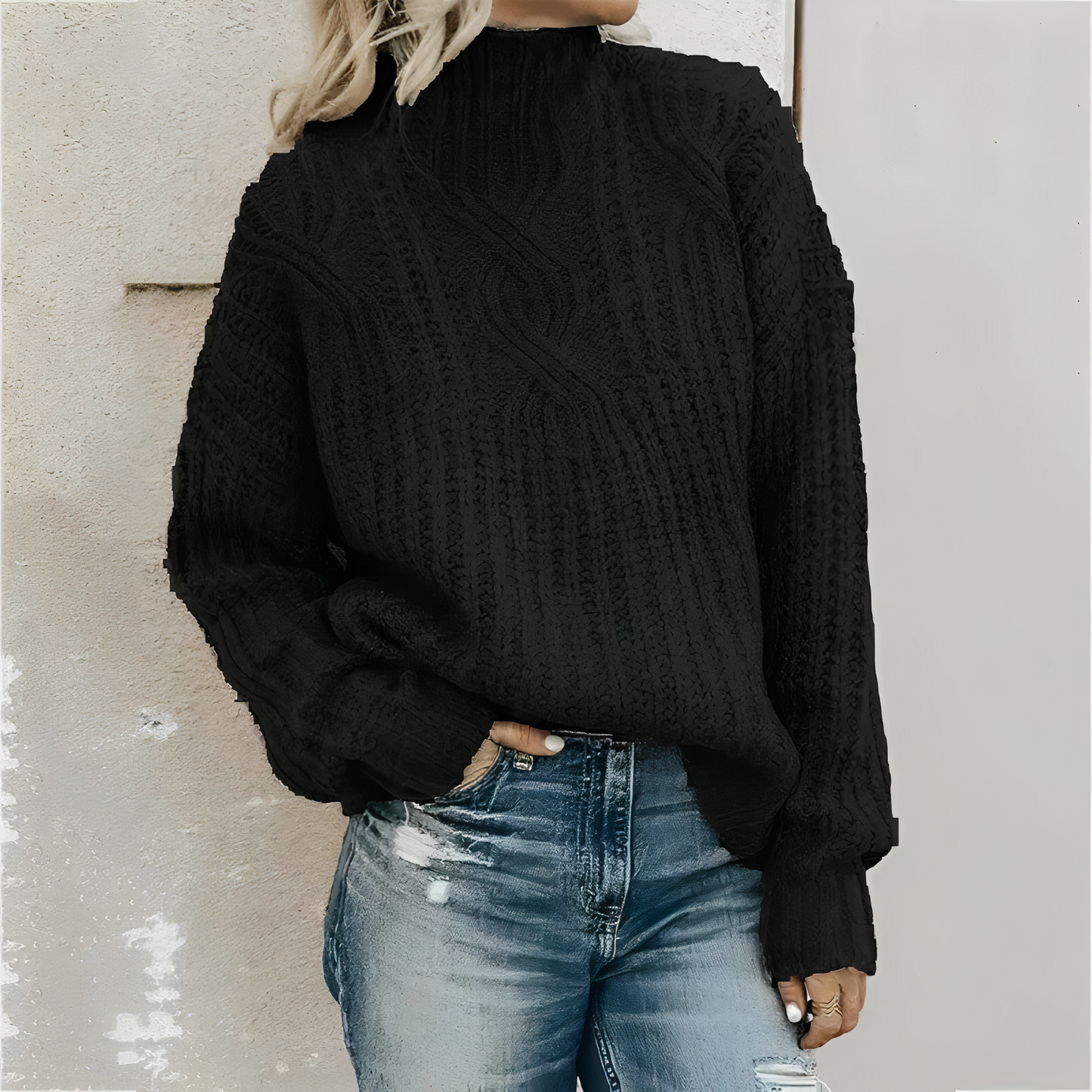 SLOANE - Kuscheliger Strickpullover