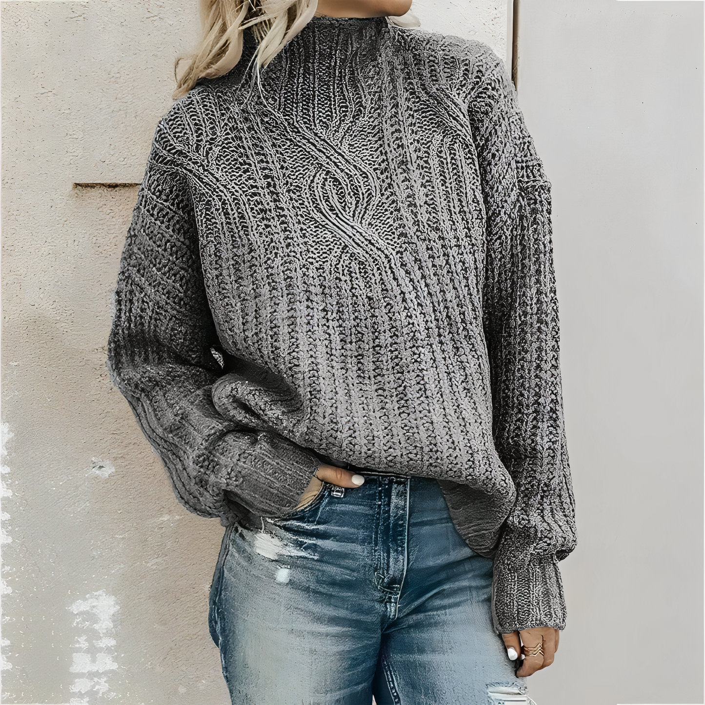 SLOANE - Kuscheliger Strickpullover