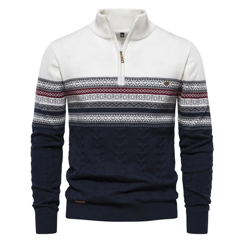 EthnoElegance Zip Pullover