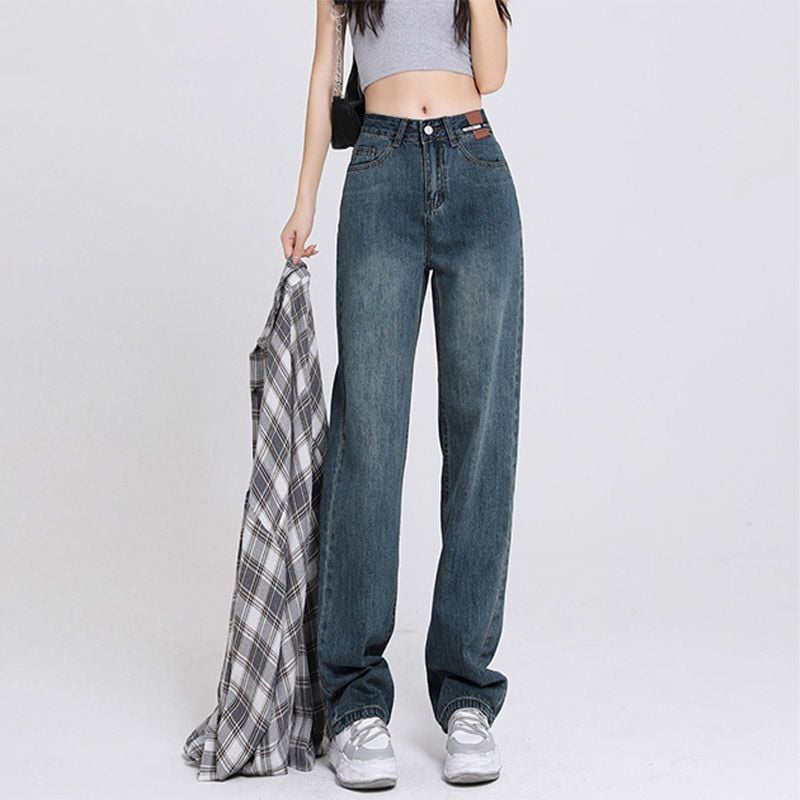 Ginevra Hosen - Trendige Wide-Leg Jeans mit hoher Taille für stylischen Komfort