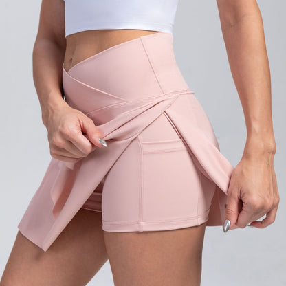 Ragnilda Sportrock - Sportlicher High Waist Rock mit Taschen