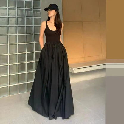 Veroa - Mittellanges Kleid mit hoher Taille für Frauen