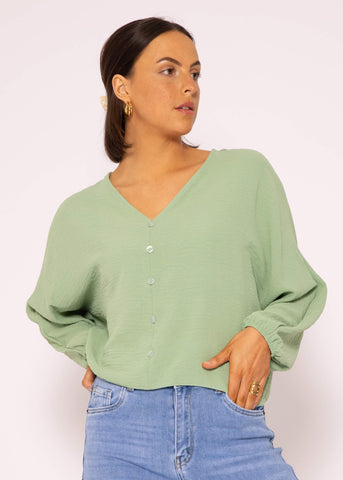 Lucy - Fließendes Oversize-Top