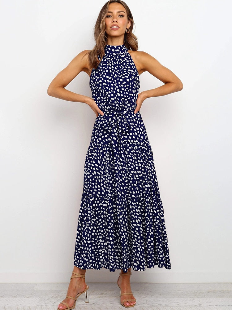 Pia - Sommerkleid mit Polka-Dot-Print