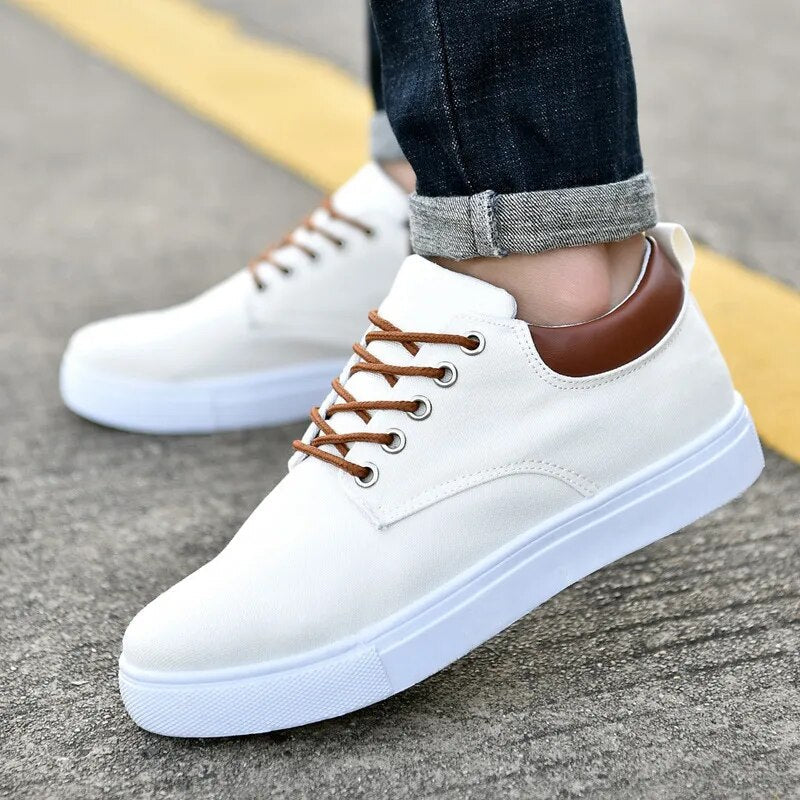 Leichte Canvas-Sneakers für Herren