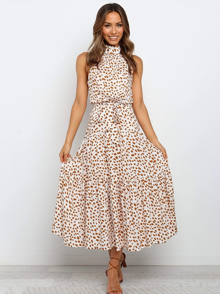 Pia - Sommerkleid mit Polka-Dot-Print