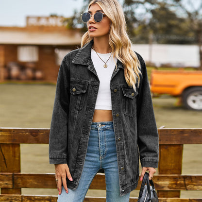 Hailey Die Vintage Jeansjacke unter Ihrem Mantel