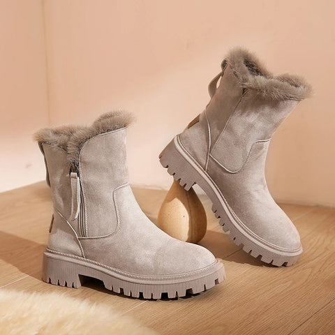 Winterstiefel mit Sherpa