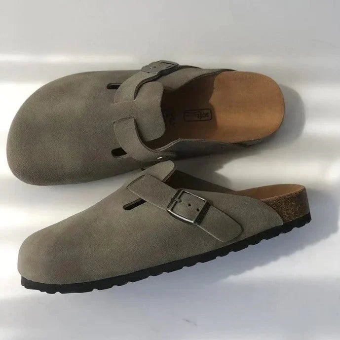 Boron – Unisex Leder-Sandalen, elegant und komfortabel