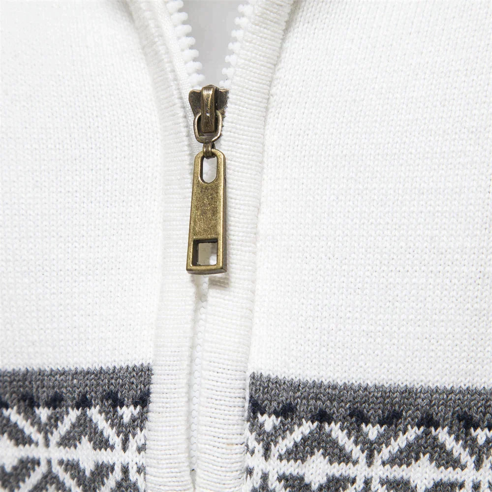 EthnoElegance Zip Pullover