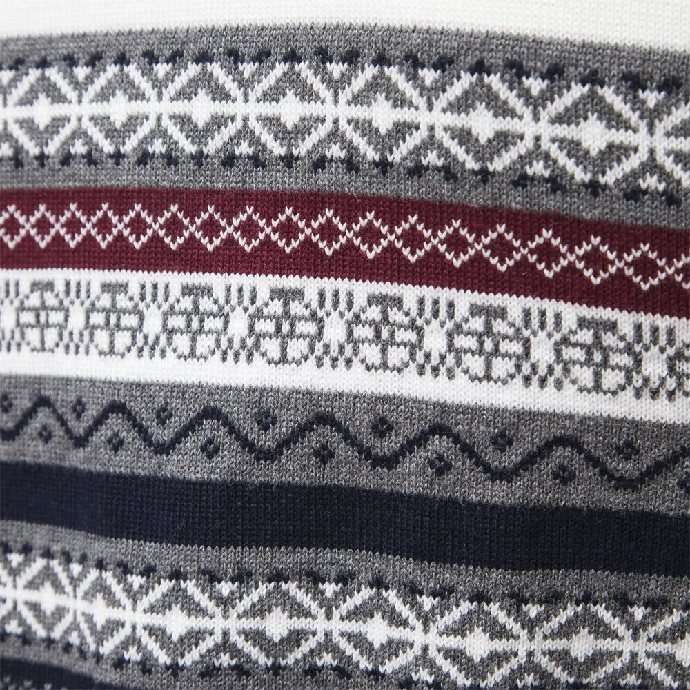 EthnoElegance Zip Pullover