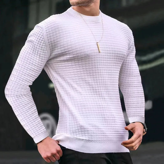 THERON - Slim Fit Strickpullover