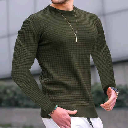 THERON - Slim Fit Strickpullover