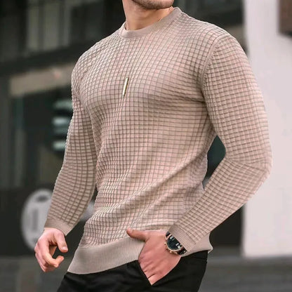 THERON - Slim Fit Strickpullover