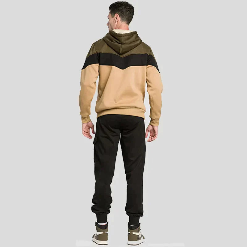 TRISTAN - Dreifarbiger Hoodie