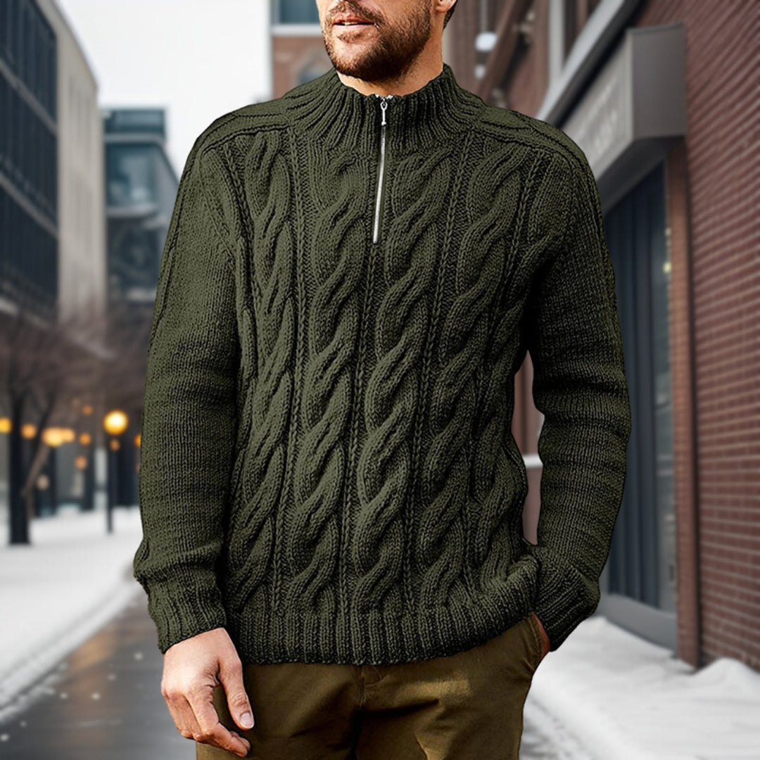 Rudow - Stylischer warmer Pullover