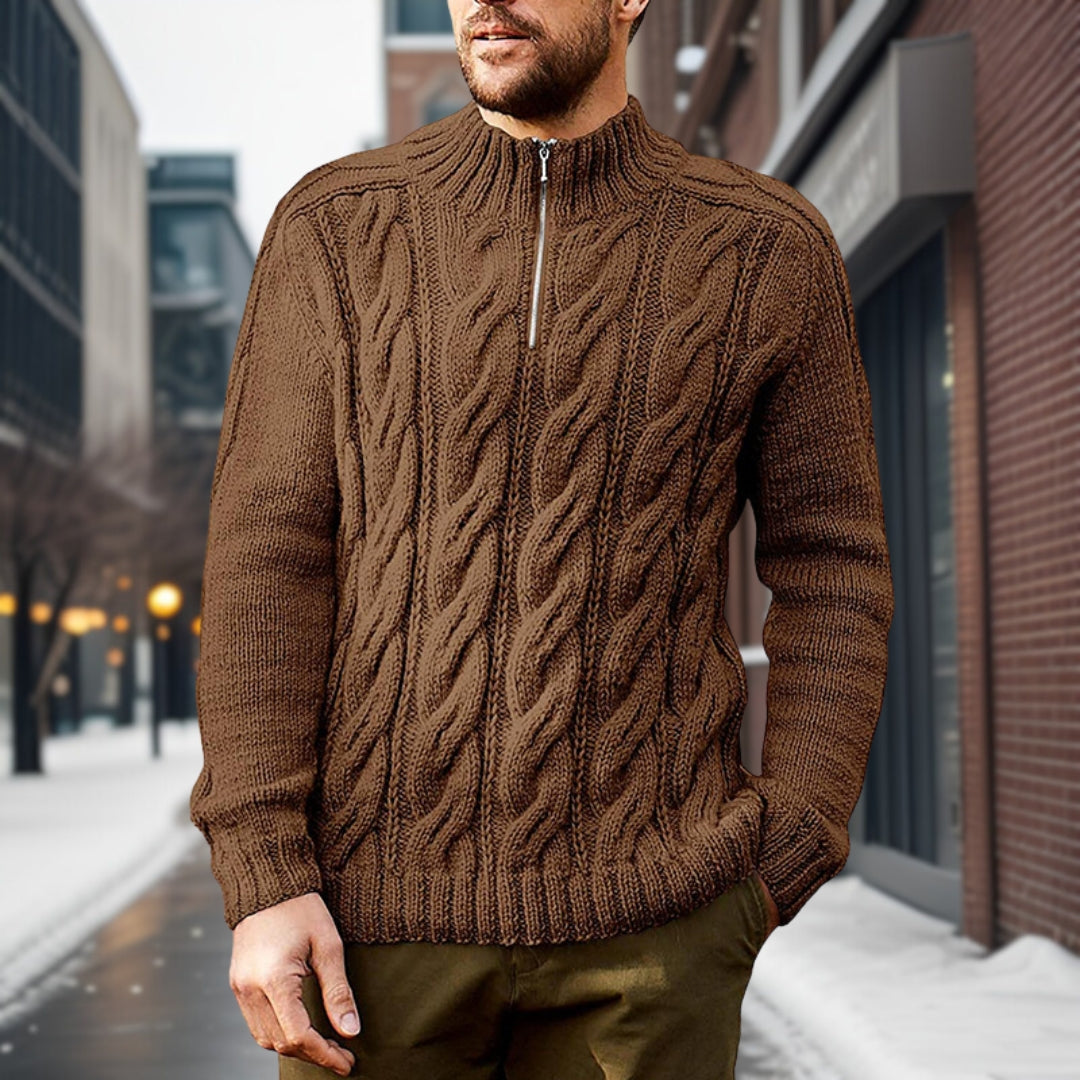 Rudow - Stylischer warmer Pullover