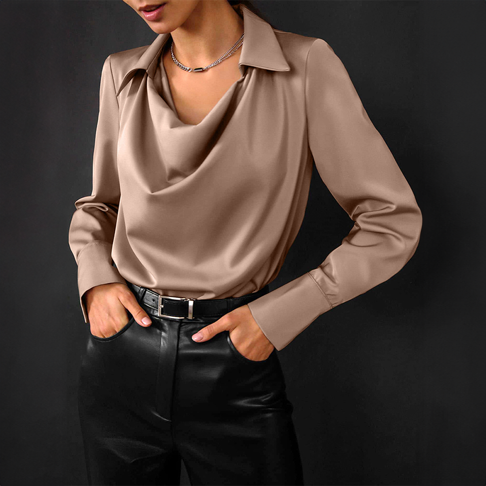 Milana - Elegante Seidenbluse für Damen