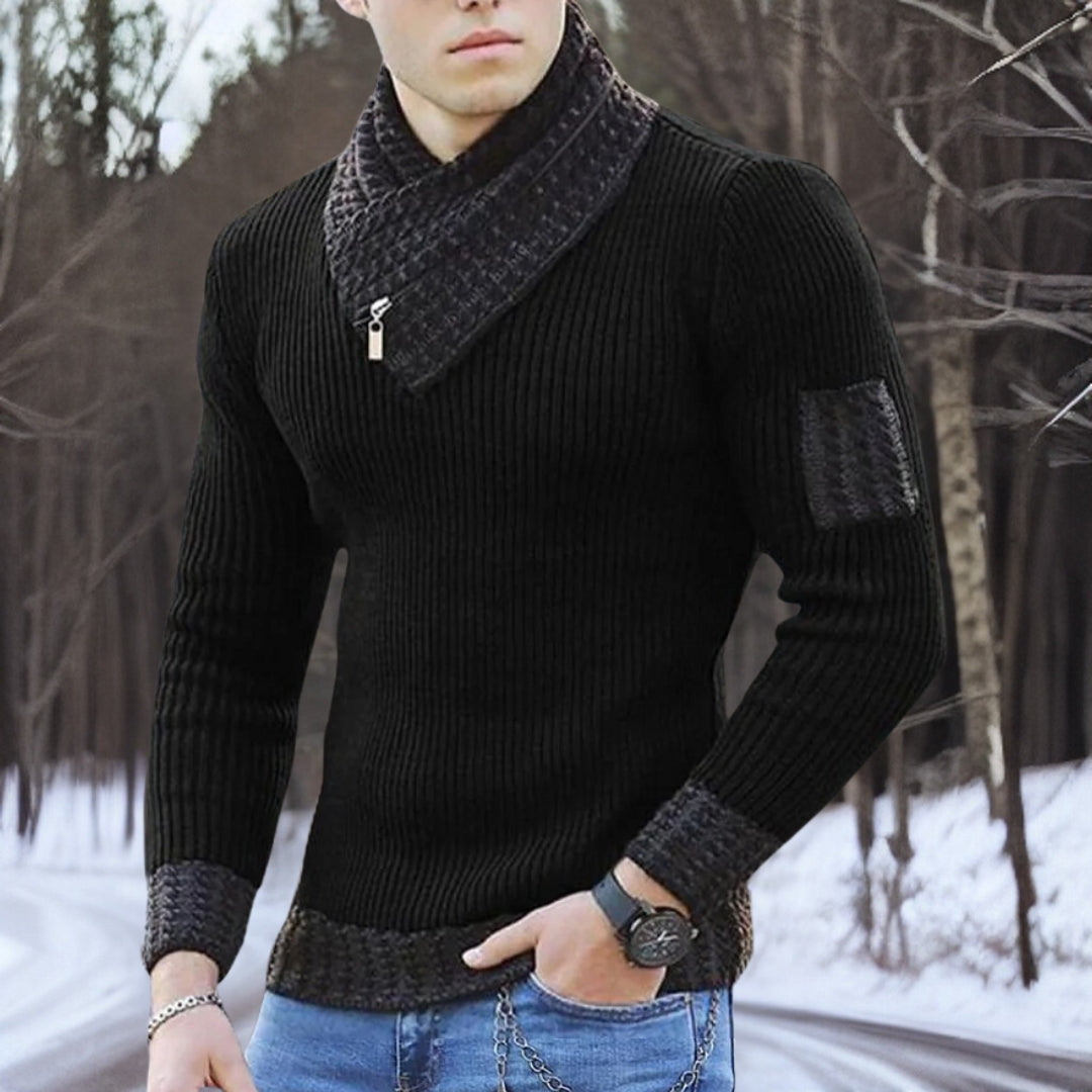 Ludwig - Hochwertiger Warmer Wollpullover