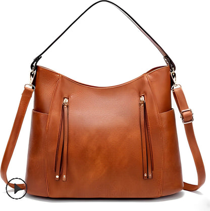 Gesina - Stilvolle Vintage-Ledertasche