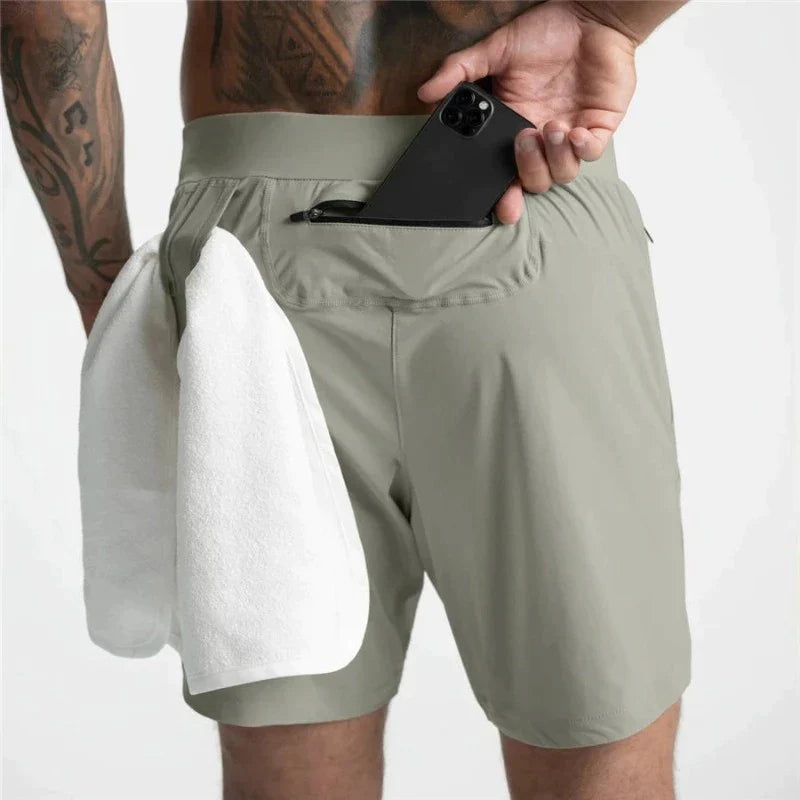 RODOX - Schnell trocknende Sport-Shorts