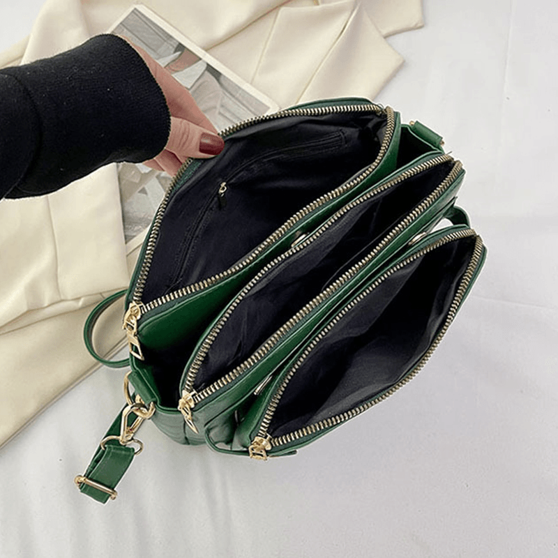 Agent Bag - Crossbody-Umhängetaschen aus Leder