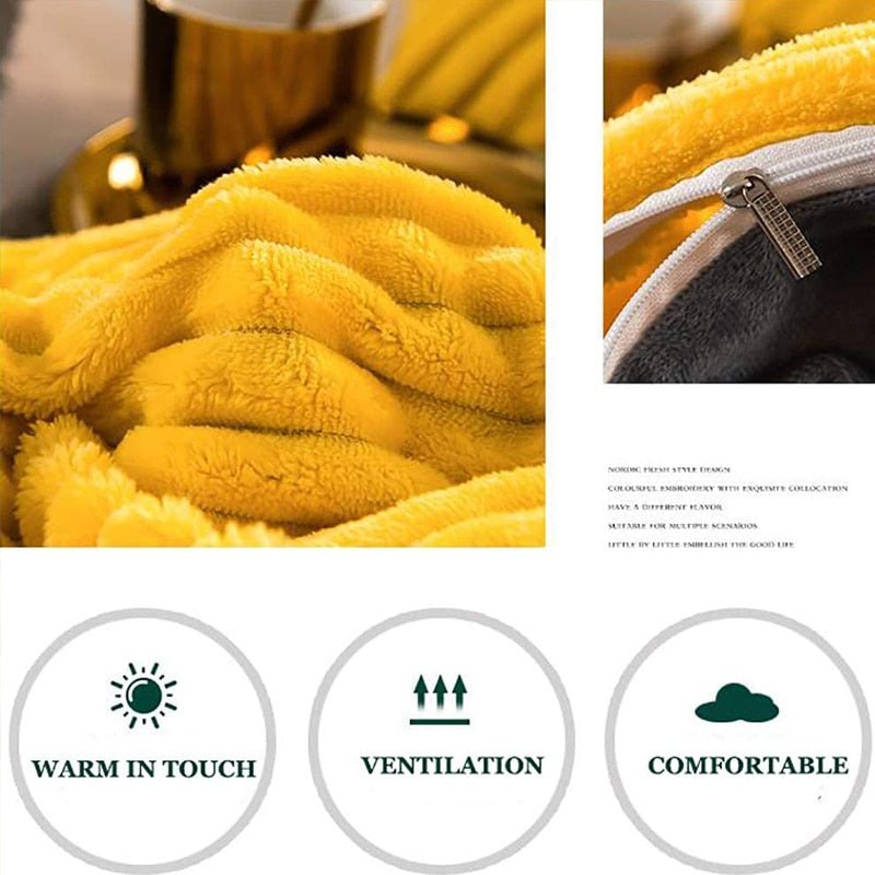 Luxy - Warmer Fleece-Winter-Bettbezug