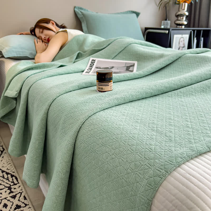 Bettdecke aus Baumwollmusselin