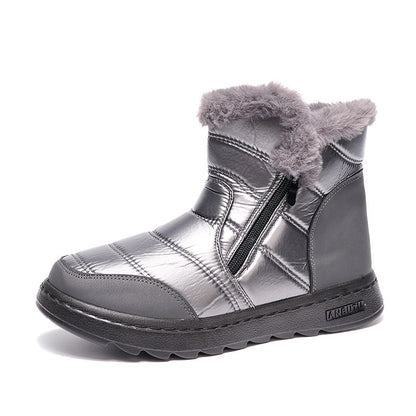 Priscilla - Hoher Winterstiefel aus Fleece