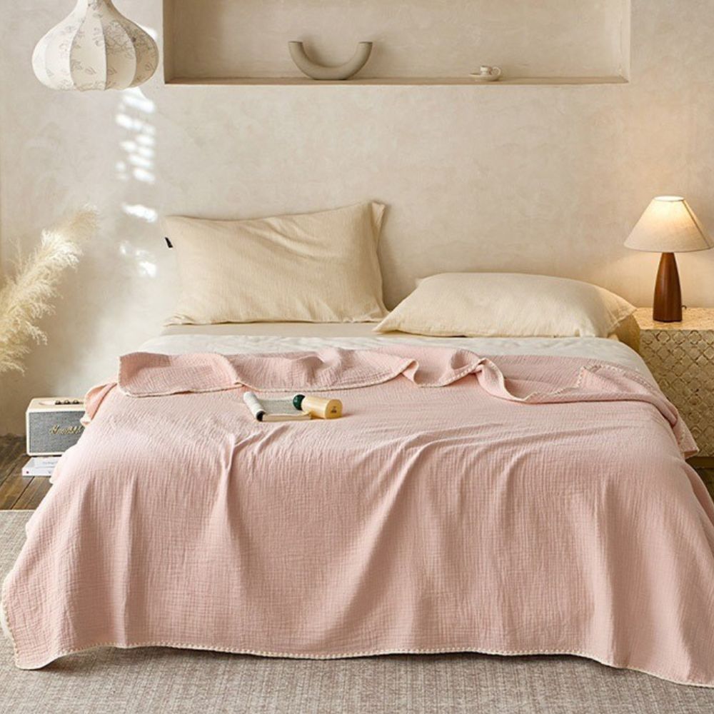 Baumwoll-Musselin-Decke