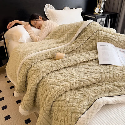 Luxuriöse gesteppte Winterdecke - Wärme und Komfort für Ihr Zuhause