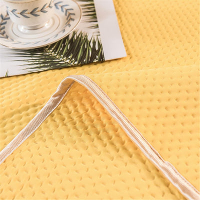 Sommerliche Seidenbettdecke