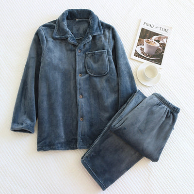 Pyjama für Männer aus Plüsch - Leandro