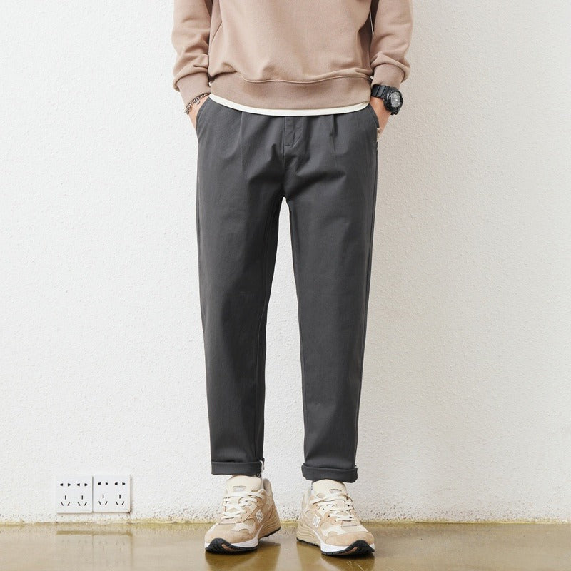 Gerade Hose aus Baumwolle im urbanen Stil für Herren - Augusto