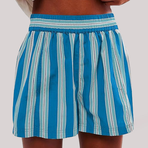 Jazmin - Gestreifte Shorts Sommermode