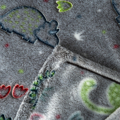 Dinosaurier Flanell Kinderdecke