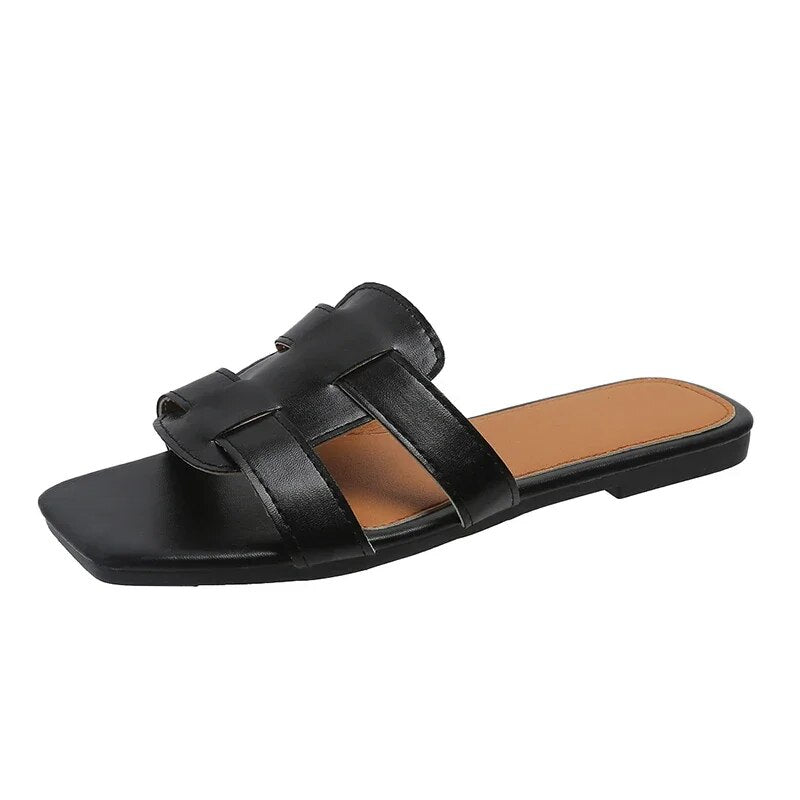 Salvia - Flache Sandalen mit flexiblen Sohlen für Frauen