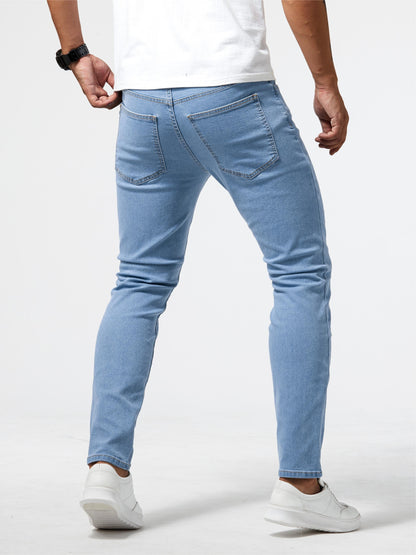 Levi - Hellblaue zerrissene Jeans