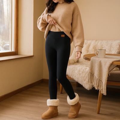 Thermo-Leggings für Frauen mit hoher Taille - Elayne