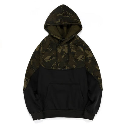 Zack - Herren Fleecepullover Camouflage zum Reinschlüpfen