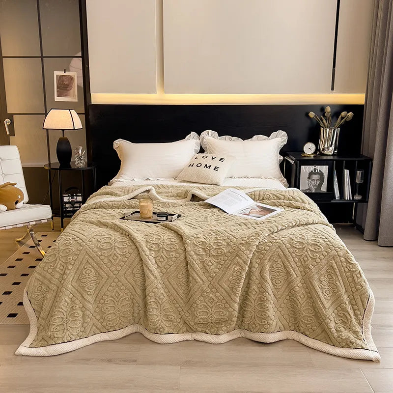 Luxuriöse gesteppte Winterdecke - Wärme und Komfort für Ihr Zuhause