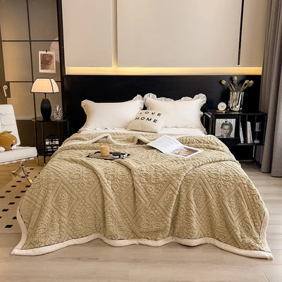 Luxuriöse gesteppte Winterdecke - Wärme und Komfort für Ihr Zuhause