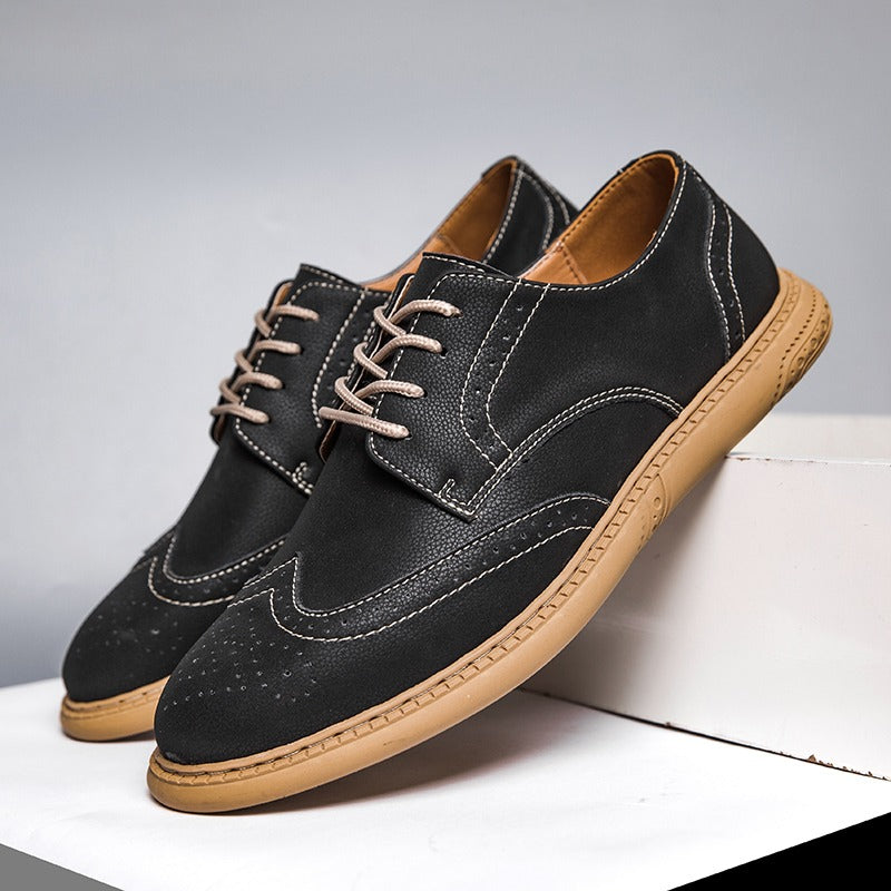 Gentlemen's Choice Atmungsfähige Leder Schuhe