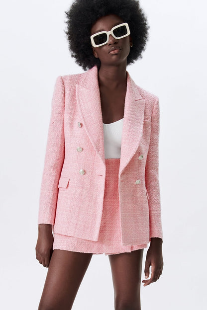 Mara Tweed Blazer Set