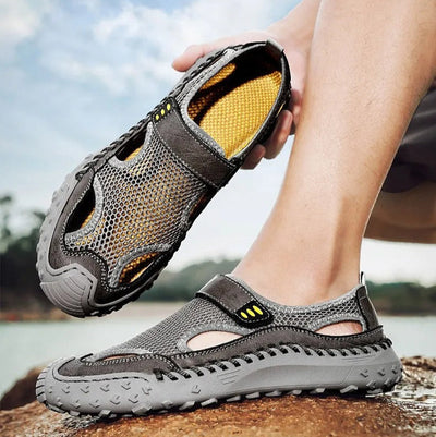 Herren-Sandalen mit atmungsaktivem Mesh im sportlichen Stil - Rurik