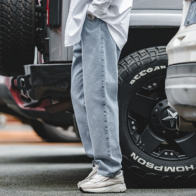 Herrenjeans mit geradem Bein im urbanen Stil - Mailand